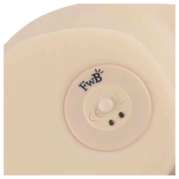 FWB - мъжки мастурбатор торс с вибрация - реалистичен - телесен цвят