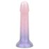 EasyToys Русалка - брокатено дилдо - 15см (розово)