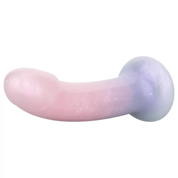 EasyToys Mermaid - дилдо с брокат - 15см - розов