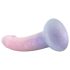 EasyToys Русалка - брокатено дилдо - 15см (розово)