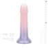 EasyToys Русалка - брокатено дилдо - 15см (розово)