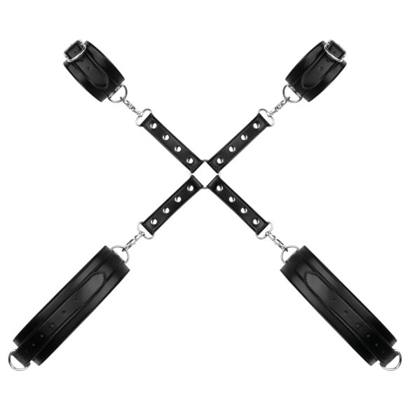 Bedroom Fantasies - белезници за китки и бедра - черни