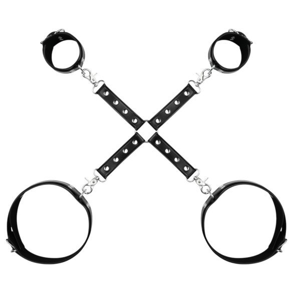 Bedroom Fantasies - белезници за китки и бедра - черни