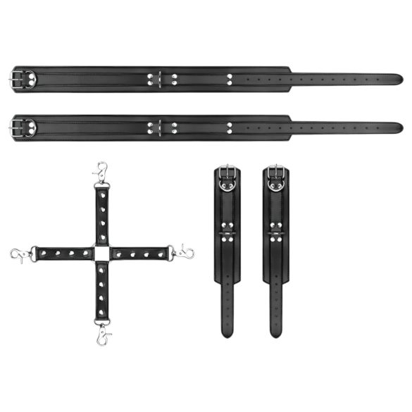 Bedroom Fantasies - белезници за китки и бедра - черни