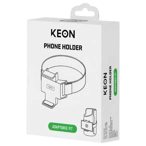 Kiiroo Keon - мастурбатор с държач за телефон - черен