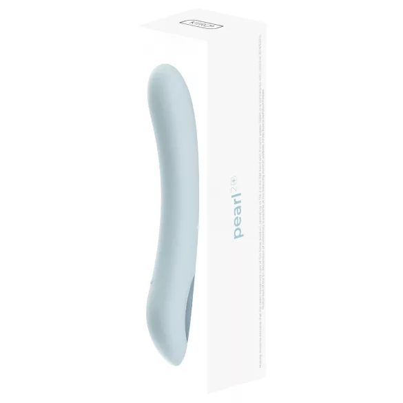 Kiiroo Pearl 2 - интерактивен, водоустойчив вибратор за G-точка (син)