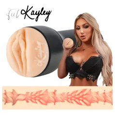   Kiiroo Kayley Gunner - мастурбатор вагина - съвместим с PowerBlow