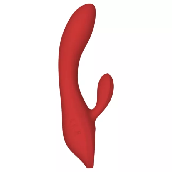 Red Revolution Sofia - вибратор с клитор стимулатор, акумулаторен - червен