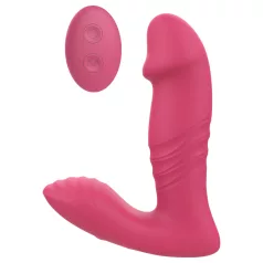   Dreamtoys - безжично носимо вибриращо яйце с тласкаща функция - розово