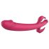Dreamtoys Anywhere Pleasure Vibe - акумулаторен 4-рамен вибратор (розов)