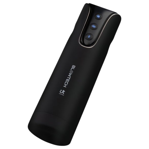 Dreamtoys Blowtech Tight Grip - вибриращ мастурбатор - черен