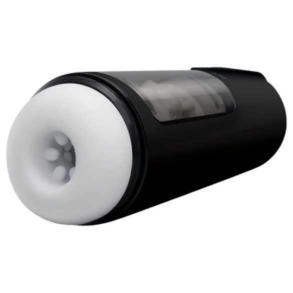 Dreamtoys Blowtech - вибриращ, движещ се мастурбатор (черен)