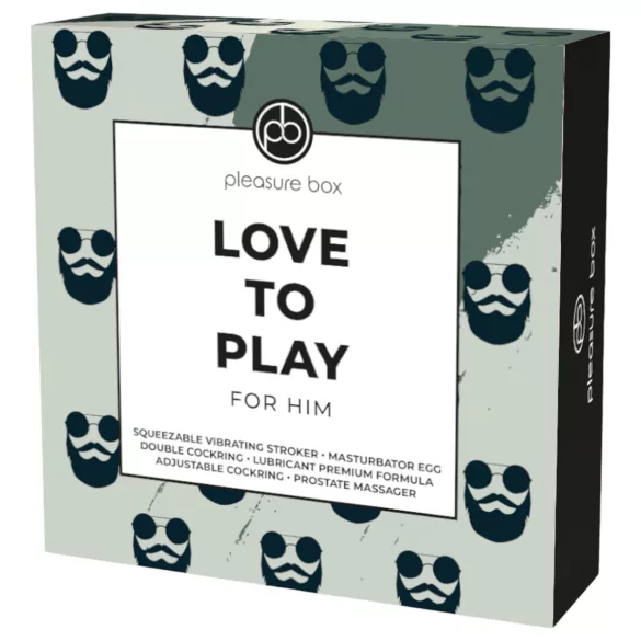 Pleasure Box Love to Play - мастурбатор комплект - 6 части