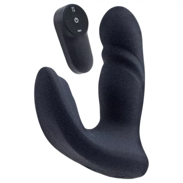 Dreamtoys Pulz - тласкащ анален вибратор с дистанционно управление (син)