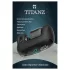 Titanz Auto Squeeze - автоматичен мастурбатор (черен)