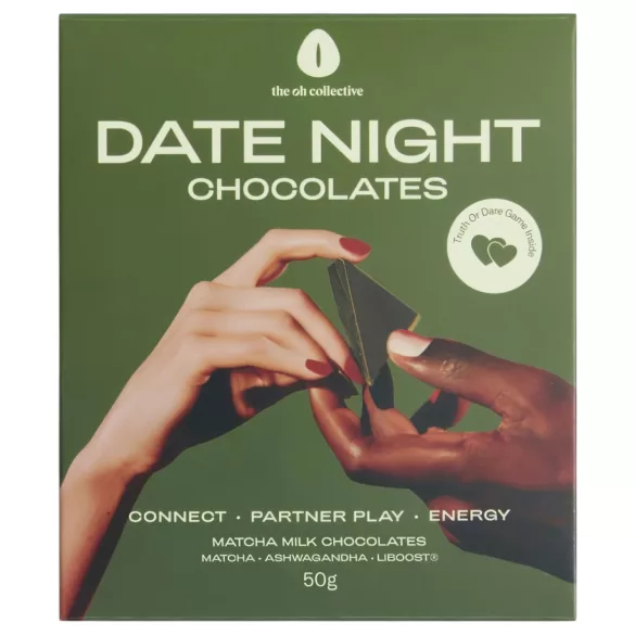The Oh Collective Date Night Matcha - матча-ягодов шоколад за двойки (50 г)