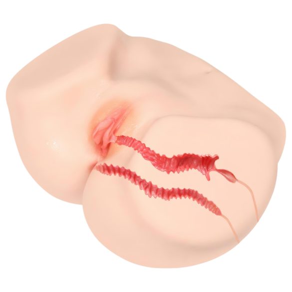 Kokos Vanilla 004 - реалистичен торс мастурбатор - натурален цвят