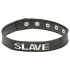 X-Play Slave - нашийник за роб - черен