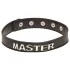 X-Play Master - BDSM нашийник - черен