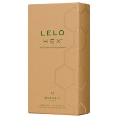   LELO Hex Organic - презервативи за потентност - 12 броя