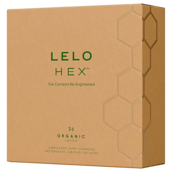 LELO Hex Organic - презервативи за потентност - 36 броя