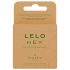 LELO Hex Organic - луксозни презервативи (3 бр.)