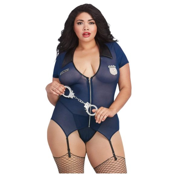 Dreamgirls Plus Size - униформа полицайка (синя)