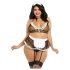 Dreamgirls Камериерка Макси Размер Полупрозрачна Мрежа (XL-XXL)