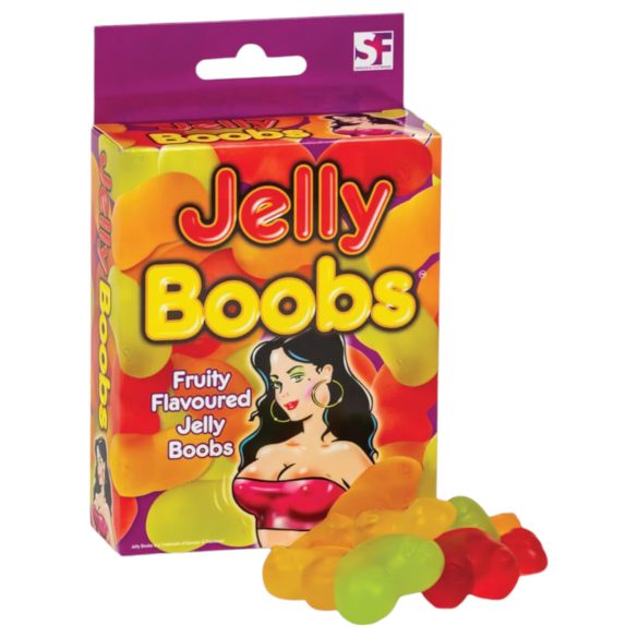 Jelly Boobs - желирани бонбони гърди - плодов вкус - 120g