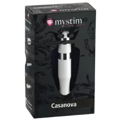   mystim Casanova - електро пенис дилдо - бял