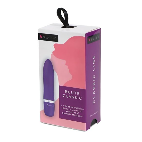 B SWISH Bcute Classic - водоустойчив вибратор (лилав)
