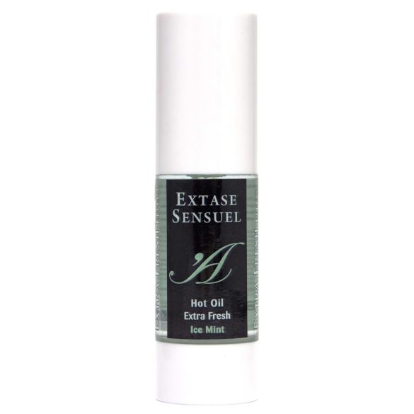 Extase Sensuel: Масажно масло с охлаждащ и затоплящ ефект - мента (30мл)
