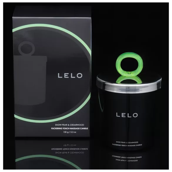 LELO - масажна свещ - ягода и кедър - 150g