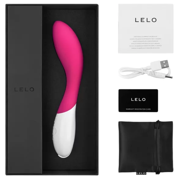 LELO Mona 2 - вибратор с извита форма - розов
