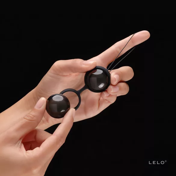 LELO Luna Noir - вагинални топчета - регулируеми