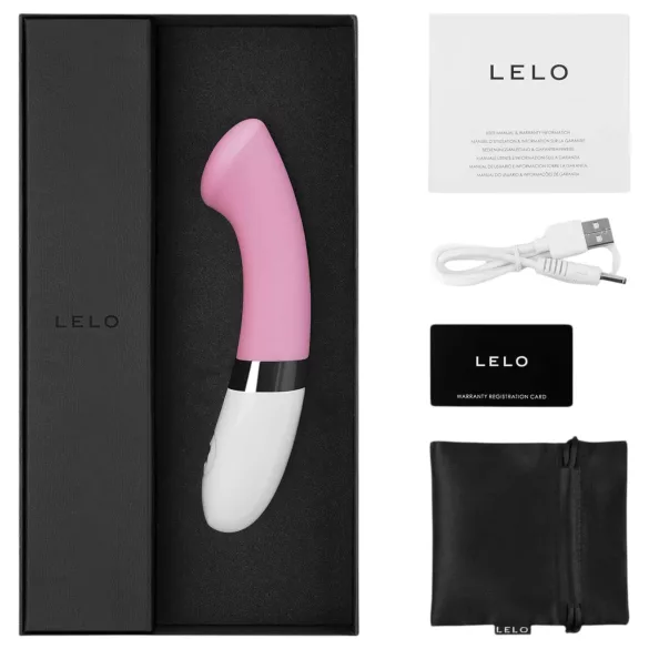 LELO Gigi 2 - вибратор за G-точка - силикон - розов
