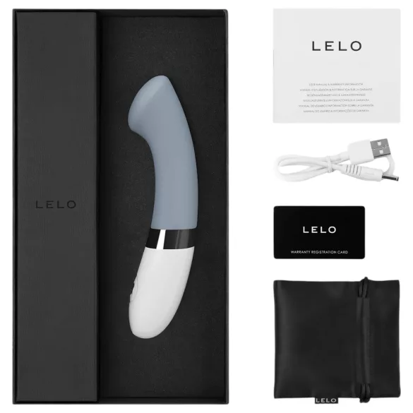 LELO Gigi 2 - вибратор за G-точка - силиконов - сив