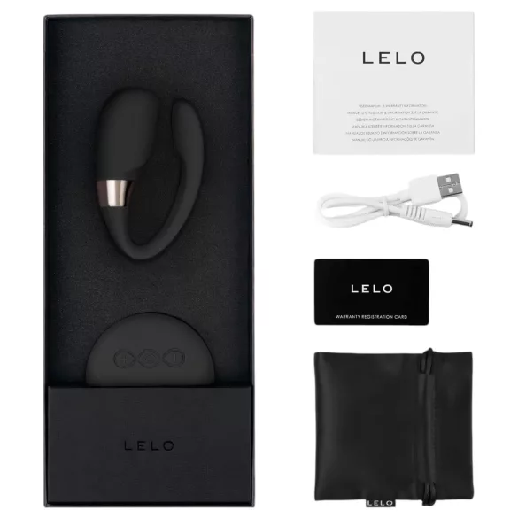 LELO Tiani 3 - вибратор за двойки - силикон - черен