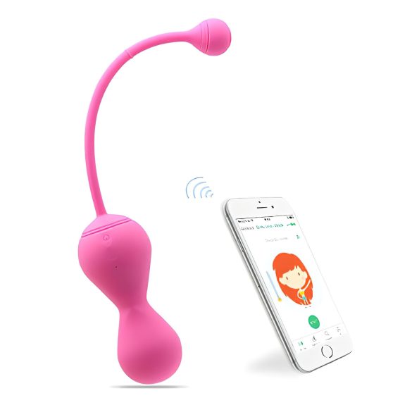 Magic Motion Kegel Master - Дует смарт вагинални топчета (лилави)