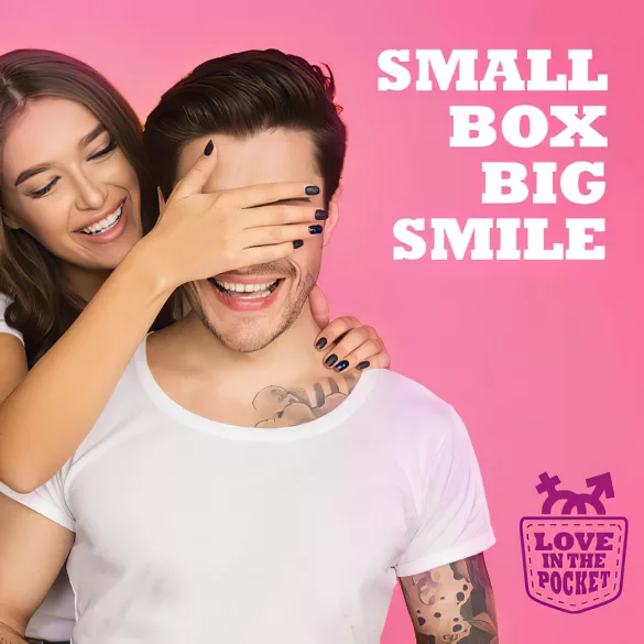 Love in the Pocket - вибриращ пенис пръстен за еднократна употреба - розов