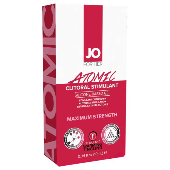 JO ATOMIC - гел за клиторна стимулация за жени (10 мл)