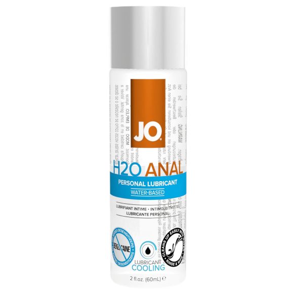JO H2O Anal Cool - водна анална смазка с охлаждащ ефект (60мл)