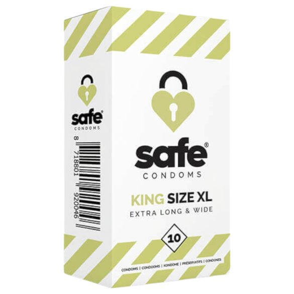 SAFE King Size XL - King размер XL презервативи (10 бр.)
