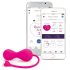 LOVELIFE BY OHMIBOD - KRUSH - Умен, акумулаторен комплект вагинални топчета (розов)