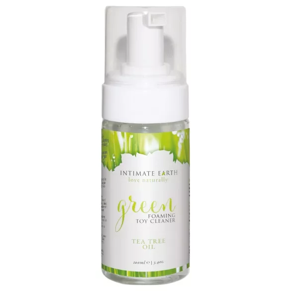 Intimate Earth Green Tee - дезинфекциращ и почистващ спрей (100 ml)