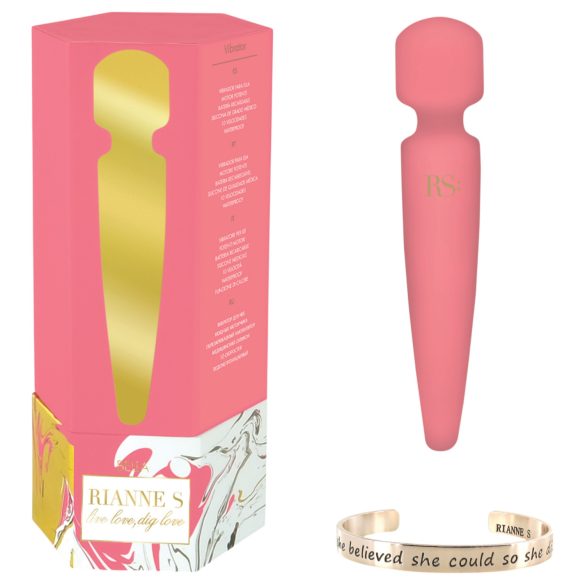 Rianne Bella Wand - водоустойчив масажиращ вибратор (коралово)