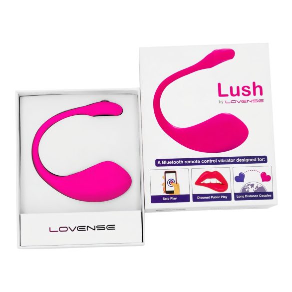LOVENSE Lush 2 - интелигентно виброяйце (розово)