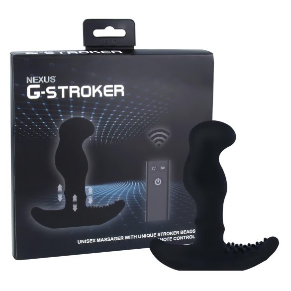 Nexus G-stroker - дистанционно управляван простатен вибратор (черен)