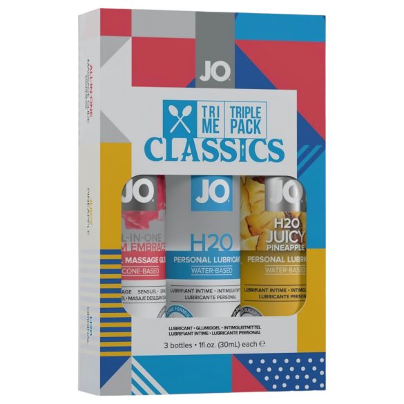 JO System Classics - лубрикант комплект (3x30ml)