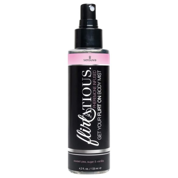 Sensuva Flirtatious - феромонов спрей за тяло - ванилия и люляк (125 ml)